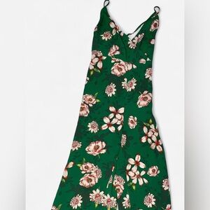 Floral Green Dress